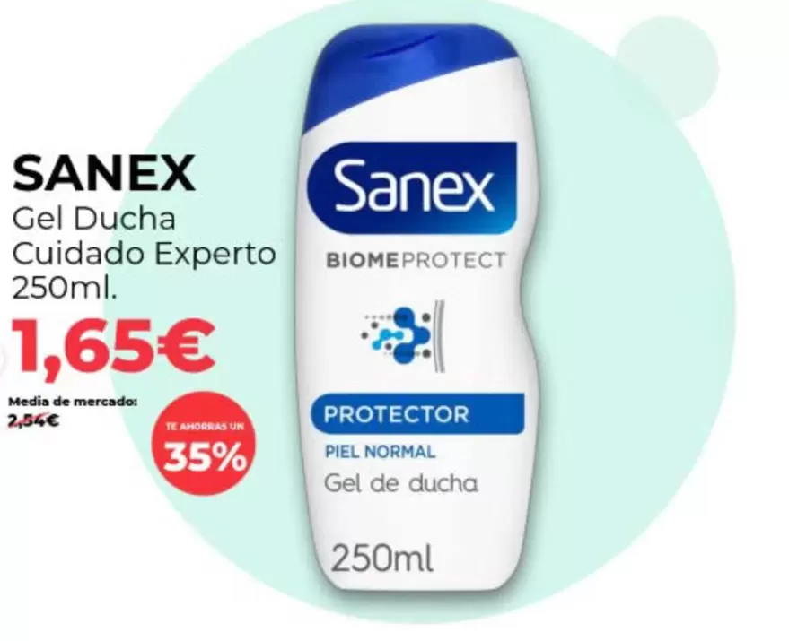 Sanex - Gel Ducha Cuidado Experto