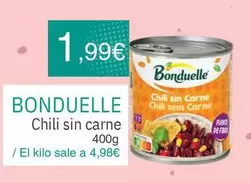 Bonduelle - Chili Sin Carne