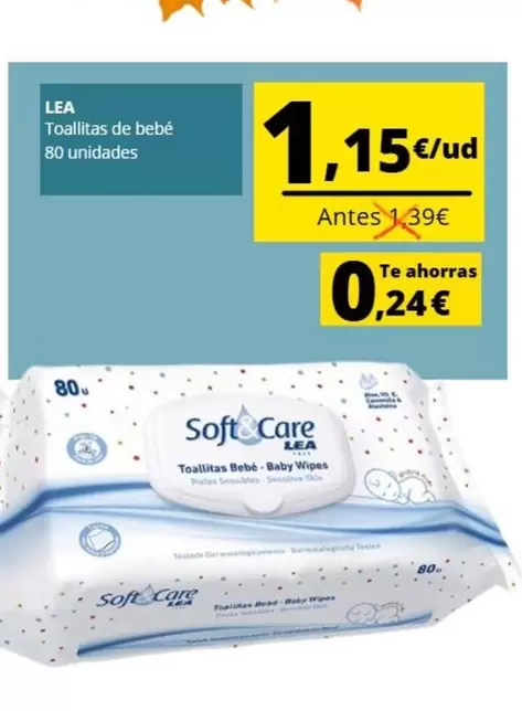 LeA - Toallitas De Bebe