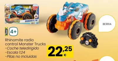 Hot Wheels - Rhinomite Radio Control Monster Trucks