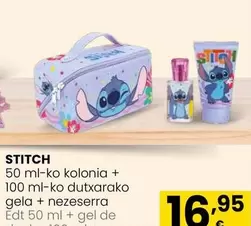 Stitch - Edt 50 Ml + Gel De Ducha 100 Ml + Neceser