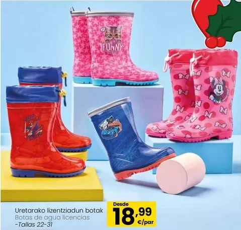 Botas De Agua Licencias