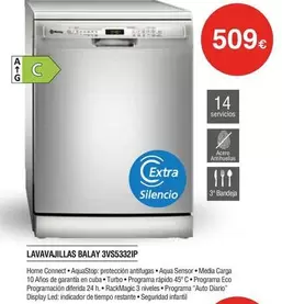 Balay - Lavavajillas 3vs5332ip