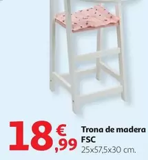 Trona De Madera Fsc