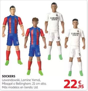 Lewandowski, Lamine Yamal, Mabapé O Bellingham, 21 Cm Alto. Más Modelos En Tienda