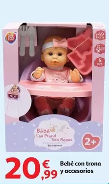 One - Bebe Con Trona Y Accesorios