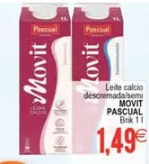 Pascual - Leite Calcio Descremada/ Semi Movit