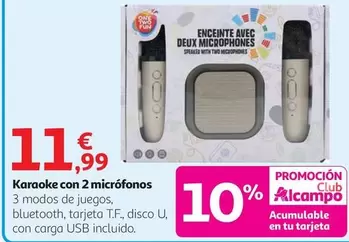 One - Karaoke Con 2 Microfonos