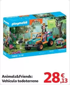 Playmobil - Animals&friends: Vehiculo Todoterreno