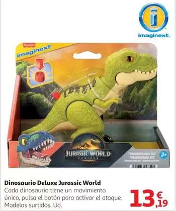 imaginext - Dinosaurio Deluxe Jurassic World
