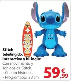 stitch - Stitch Teledirigido, Interactivo Y Bilingue