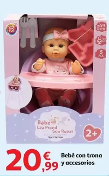 One - Bebe Con Trona Y Accesorios