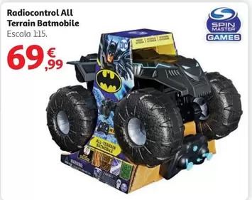 Spin Master - Radiocontrol All Terrain Batmobile