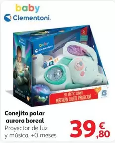 Clementoni - Conejito Polar Aurora