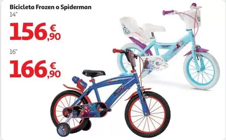 Frozen - Bicicleta O Spiderman