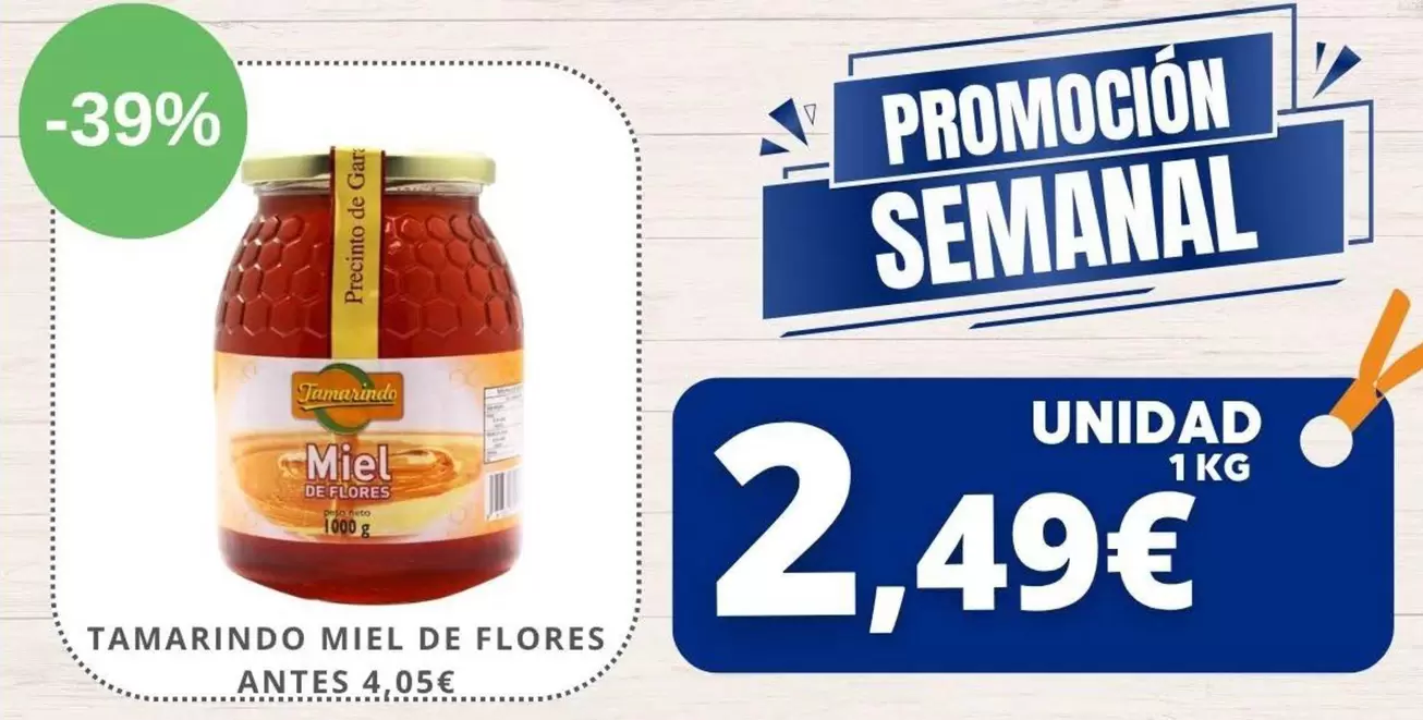 Tamarindo -  Miel De Flores