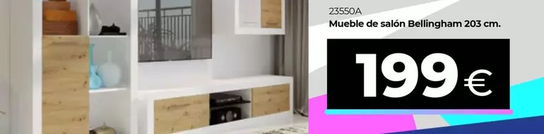 Mueble De Salón Bellingham 203 Cm