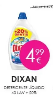 Dixan - Detergente Líquido 40 Lav +