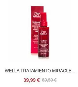 Wella -  Tratamiento Miracle