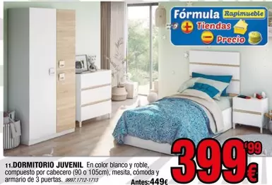 Blanco - Dormitorio Juvenil