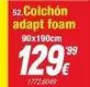 Colchon Adapt Foam EDP 90X190Cm
