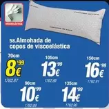 Almohada De Copos De Viscoelastica
