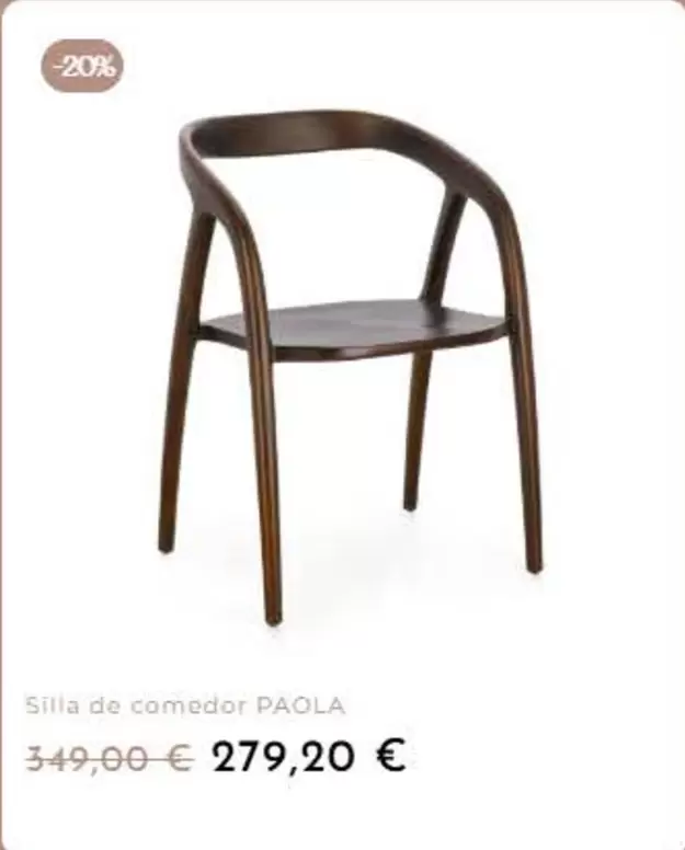 Silla De Comedor Paola