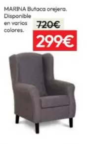 marina - Butaca Orejera