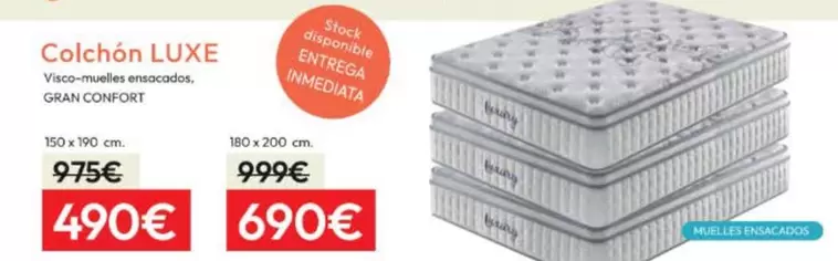 Luxe - Colchón