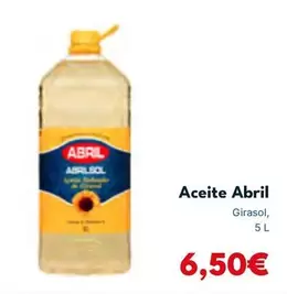 Abril - Aceite