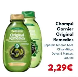 Garnier - Champú Original Remedies