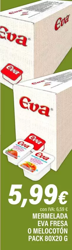 Eva - Mermelada Fresa O Melocoton