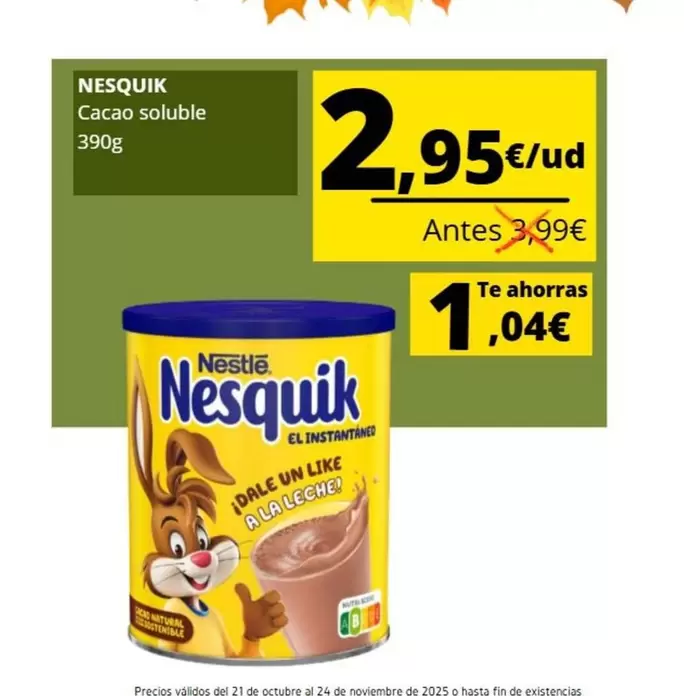 Nestlé - Nesquik Cacao Soluble