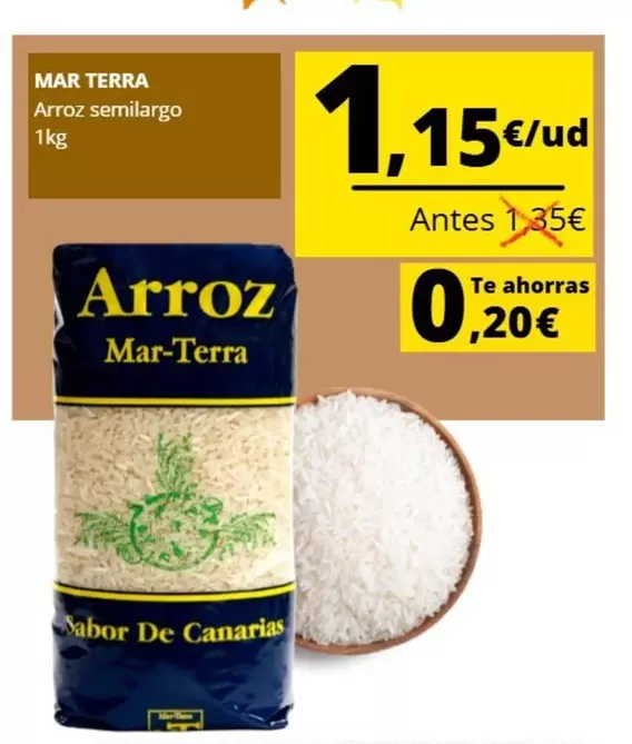 Mar Terra - Arroz Semilargo