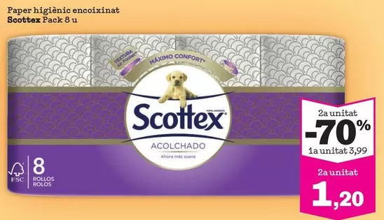 Scottex - Paper Higienic Encoixinat