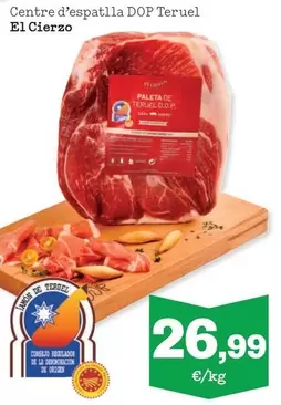 Teruel - Centre D'espatlla Dop