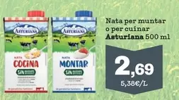 Central Lechera Asturiana - Nata Per Muntar O Per Cuinar