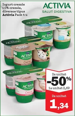 Danone - Activia Yogur Cremos