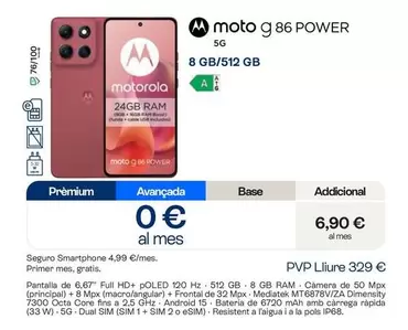 Motorola - Moto G 86 Power
