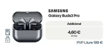 Samsung - Galaxy Buds3 Pro