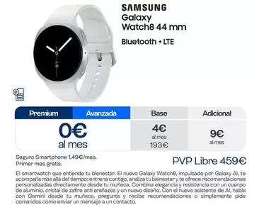 Samsung - Galaxy Watch8 44 Mm