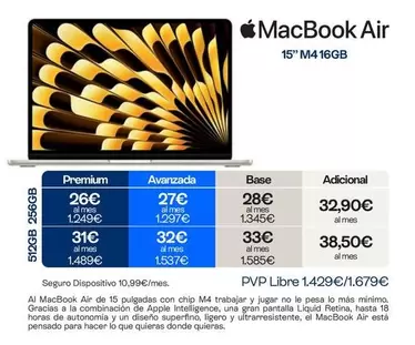Premium - Macbook Air
