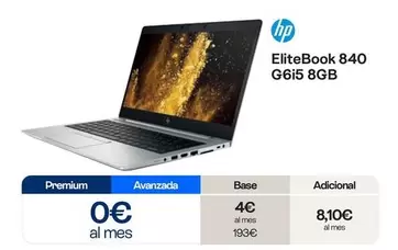 HP - EliteBook 840 G6i5 8gb