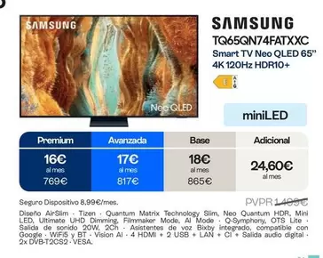 Samsung - Tq65qn74fatxxc