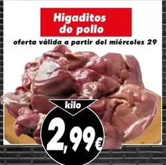 Higaditos De Pollo