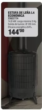 Estufa De Leña L4 Economica 23022774