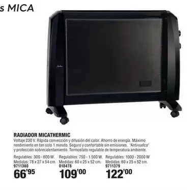 Solo - Radiador Micathermic