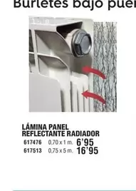 Lámina Panel Reflectante Radiador