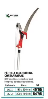 altuna - PÉRtiga Telescopica Cortarramas