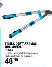 Tijera Cortarramas Dos Manos 019706